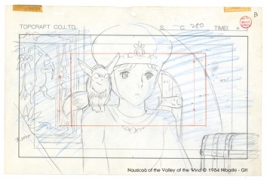 Nausicaä of the Valley  of the Wind layout image